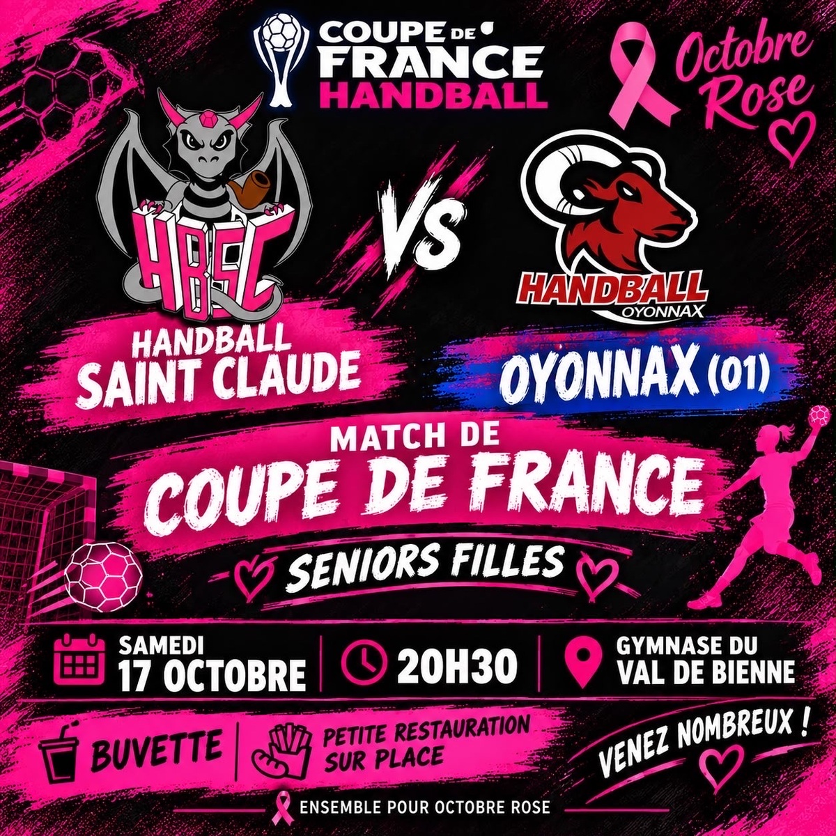 Coupe de France F HBSC /Oyonnax
