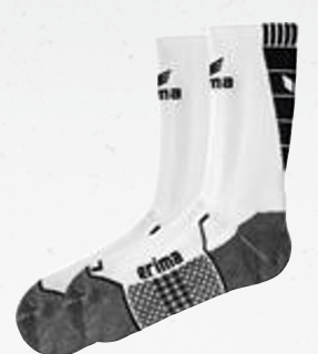 chaussettes d'entrainement blanches