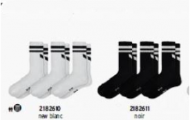 lot de 3 paires de chaussettes blanches
