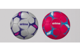 ballon erima enfant (avant équipe U13) (Réf blanc : 7202504 / Réf Rose : 7202505 )
